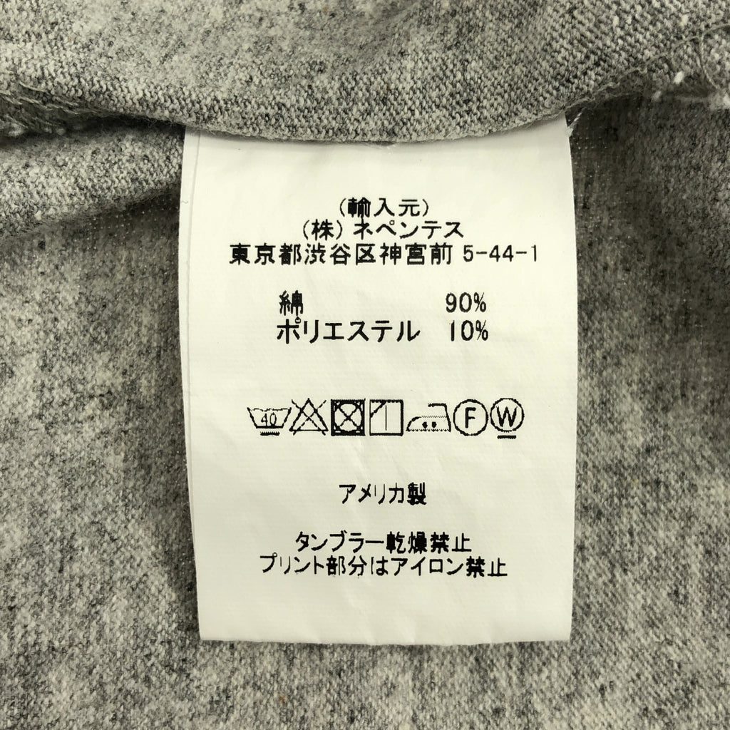 Engineered Garments / エンジニアドガーメンツ | フラワー プリント コットン Tシャツ | S |