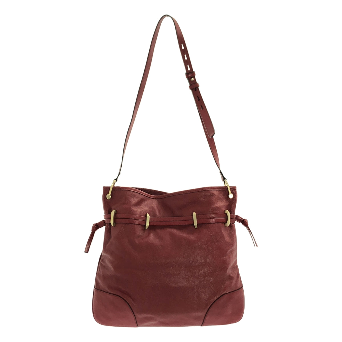 GUCCI / 구찌 | 호스 비트 가죽 숄더백 / 602089 |