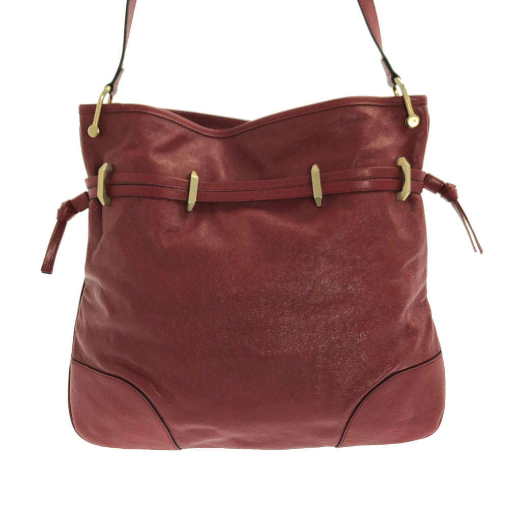 GUCCI / グッチ | ホースビットレザー ショルダー バッグ / 602089 |