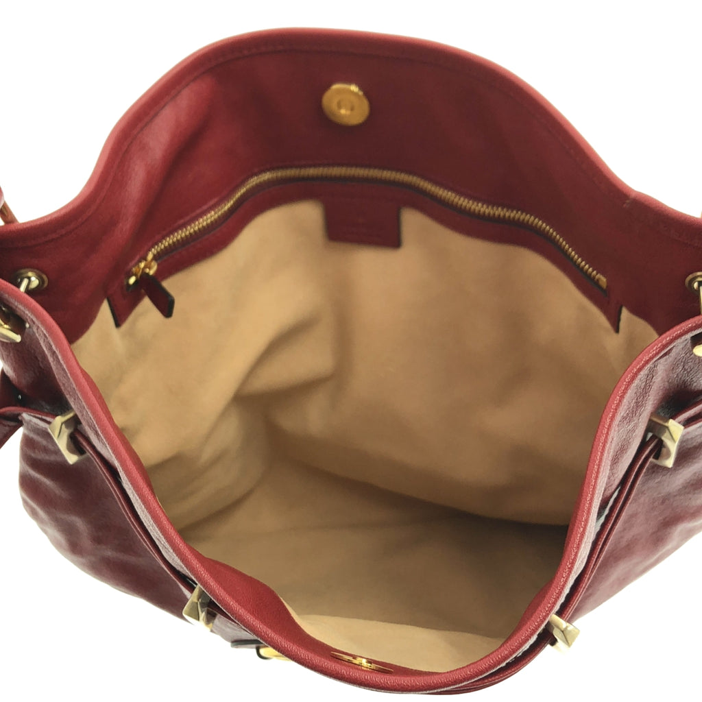 GUCCI / グッチ | ホースビットレザー ショルダー バッグ / 602089 |