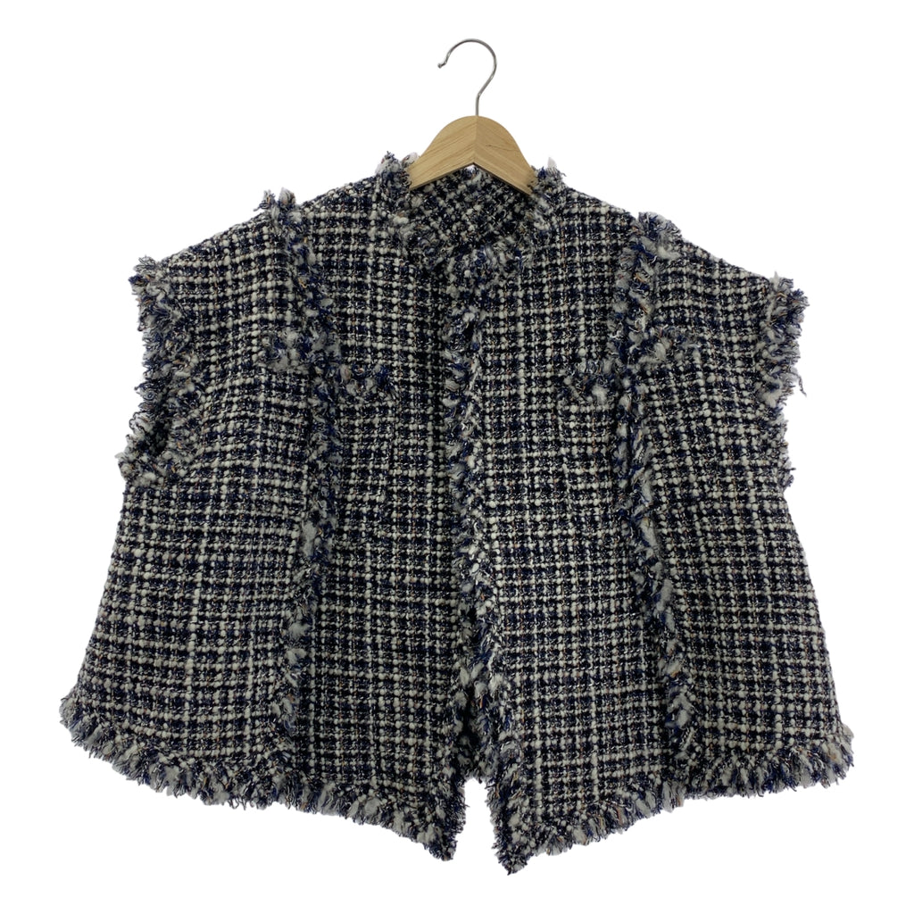 sacai / 사카이 | 2024AW | Tweed Vest 트위드 베스트 | 1 | 여성