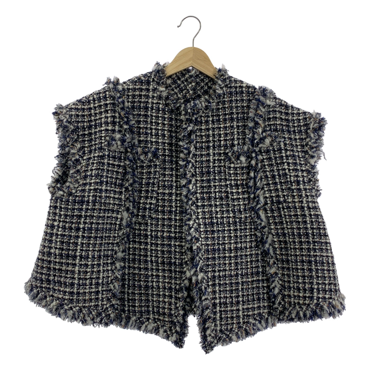 sacai / 사카이 | 2024AW | Tweed Vest 트위드 베스트 | 1 | 여성