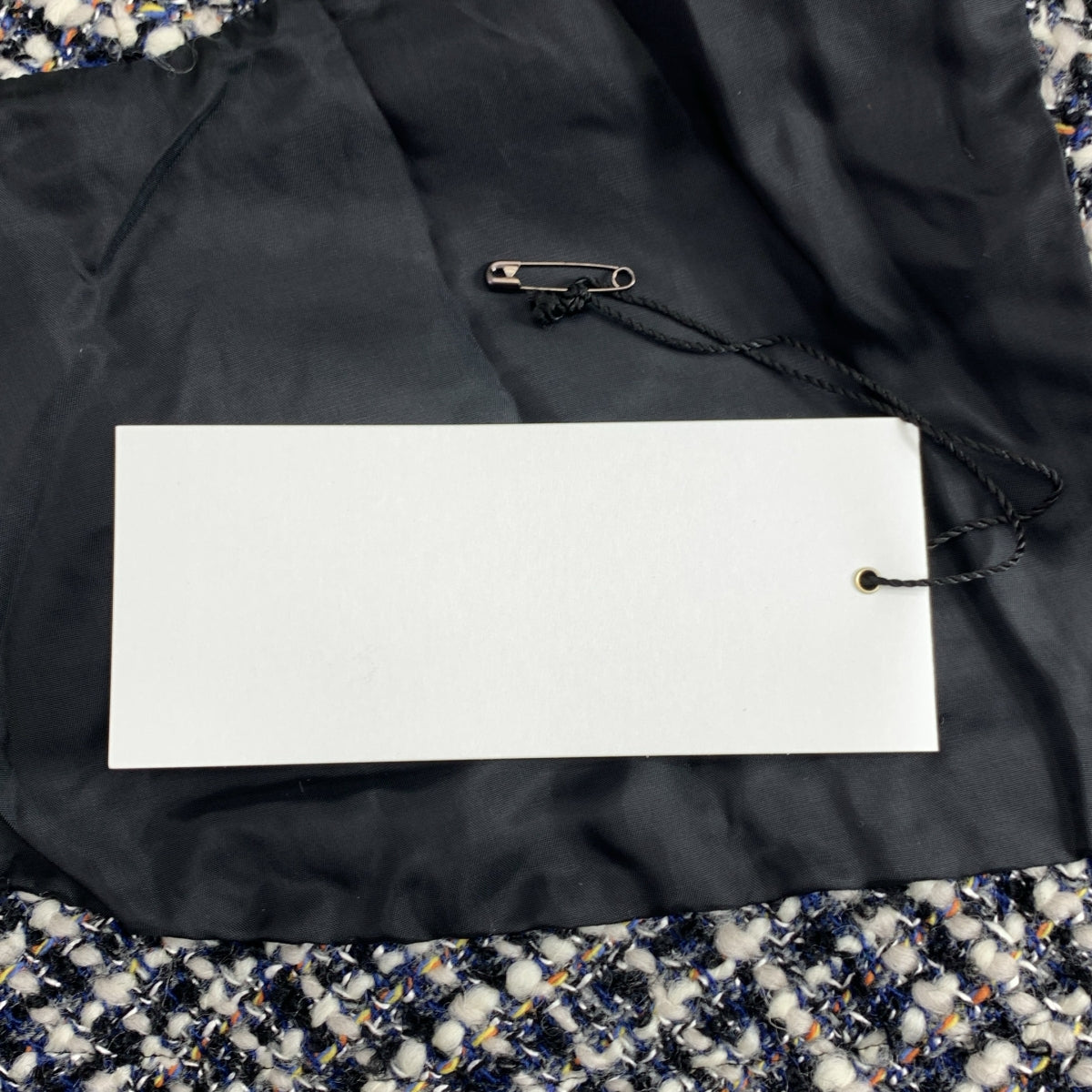 【新品】  sacai / サカイ | 2024AW | Tweed Vest ツイードベスト | 1 | オフホワイト / ブルー | レディース