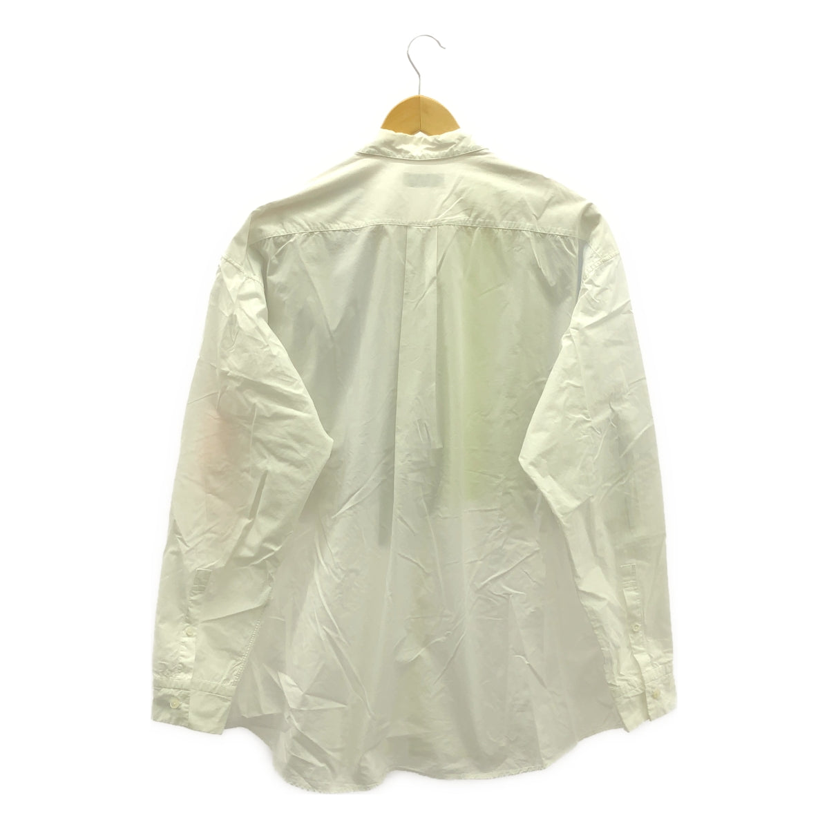 TOMORROWLAND | Patch Regular Collar Overshirt | M | White | Men's