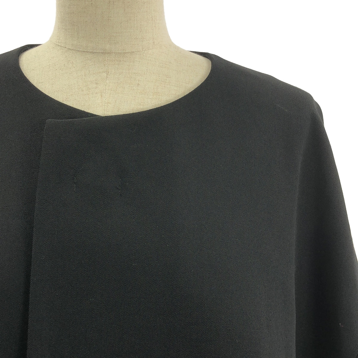 COMME des GARCONS / 콤데 갤슨 | 2024SS | 변형 와이드 슬리브 노 컬러 싱글 재킷 / 총 안감 | M | 여성