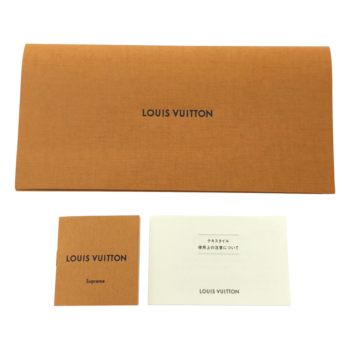 【美品】  Louis Vuitton / ルイヴィトン | × supreme ロゴ モノグラム バンダナ スカーフ ストール | ブラウン