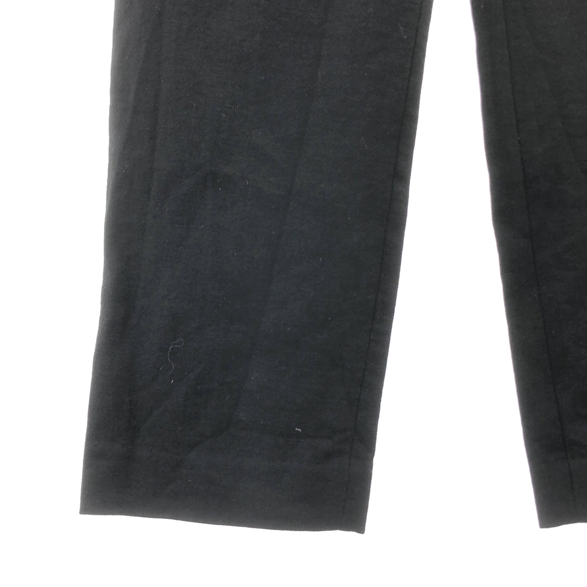 ALAIA / アライア | サイドジップ ウール テーパードパンツ | 38 | ブラック | レディース