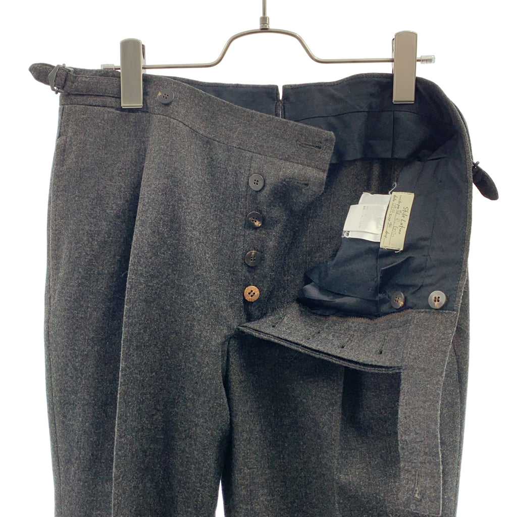 Stile Latino / 스티레라티노 | 셋업 슈트 / AULE03R4 울 스트라이프 3B 테일러드 재킷 / 사이드 어저스터 탁 슬랙스 팬츠 | 46 | 맨즈