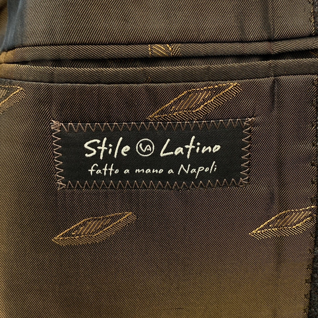 Stile Latino / 스티레라티노 | 셋업 슈트 / AULE03R4 울 스트라이프 3B 테일러드 재킷 / 사이드 어저스터 탁 슬랙스 팬츠 | 46 | 맨즈