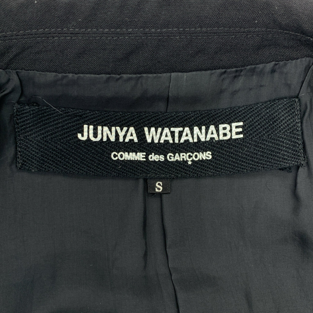 JUNYA WATANABE COMME des GARCONS / 준야와타나베 | 2005SS | 변형 1B 싱글 브레스트 테일러드 재킷 / 총 안감 | S |
