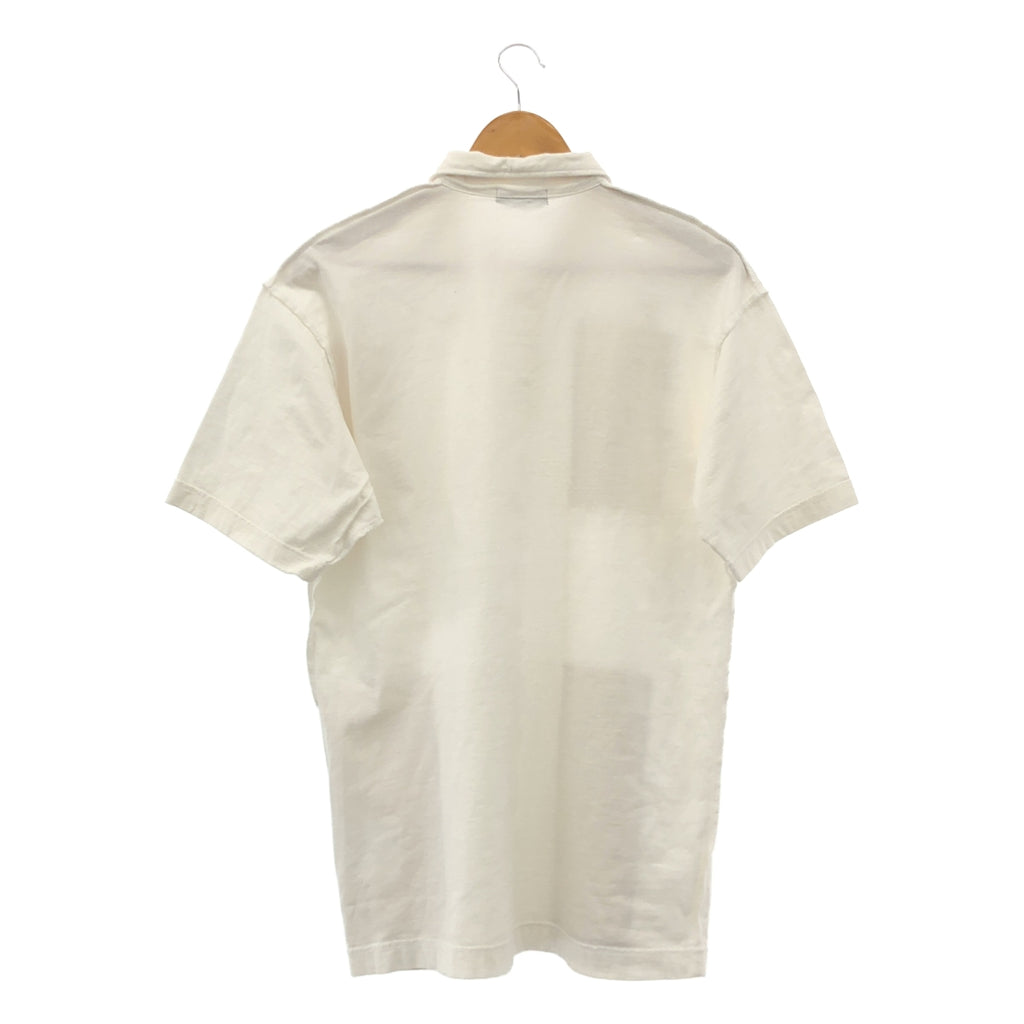 COMME des GARCONS HOMME / 콤데 갤슨 옴므 | 2007SS | 전면 패치 워크 폴로 셔츠 | M | 남성