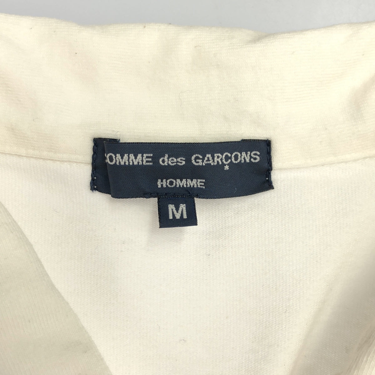 COMME des GARÇONS HOMME | 2007 春夏 |正面拼布 Polo 衫 | SHOPBOP尺寸 M |