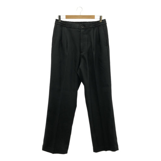 MR.OLIVE | 2024SS | RETRO TWILL STA-PREST EASY WIDE PANTS | L | Men's