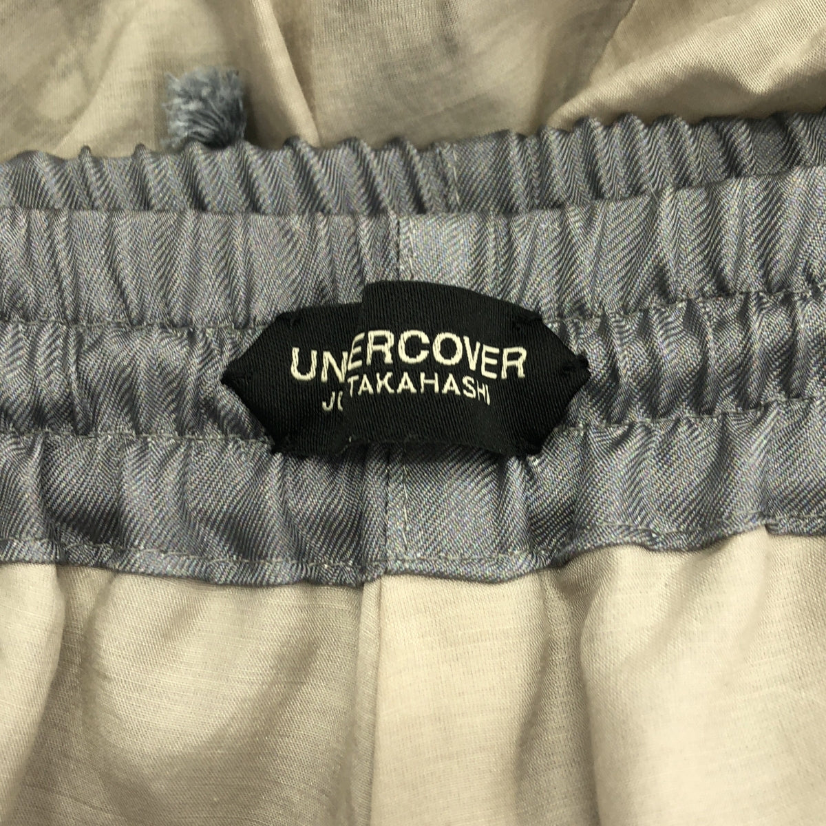 UNDER COVER / 언더커버 | 2017SS | PORTRAIT IN JAZZ / 실크 프린트 이지 와이드 팬츠 | 1 | 여성