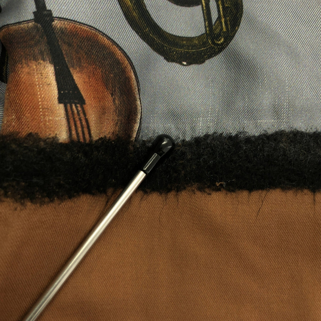 UNDER COVER / 언더커버 | 2017SS | PORTRAIT IN JAZZ / 실크 프린트 이지 와이드 팬츠 | 1 | 여성