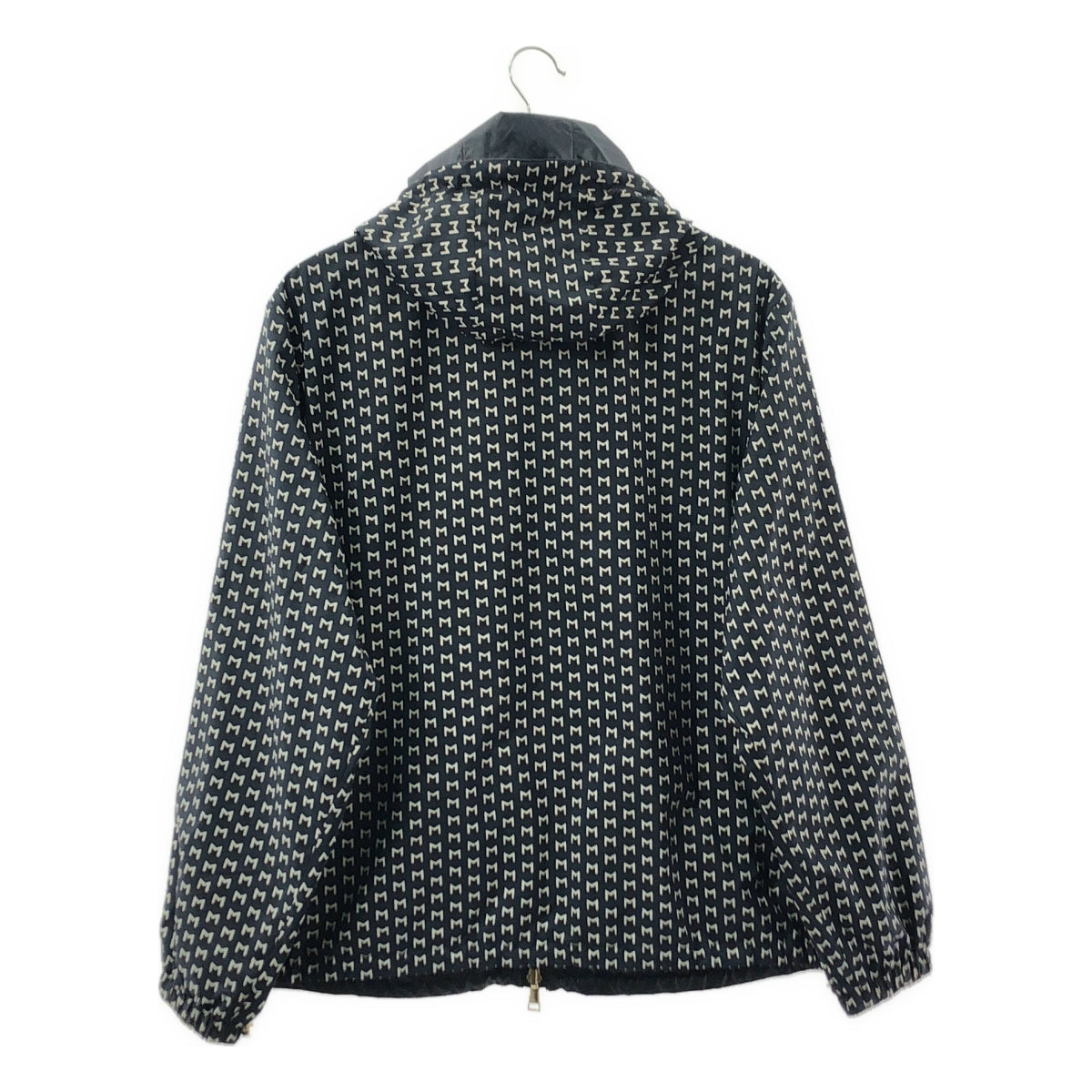 【美品】  MONCLER / モンクレール | 2024 SS | IDEO GIUBBOTTO / Logo Jacket ロゴ リバーシブル フーデッドジャケット | 0 | ネイビー/ホワイト | レディース