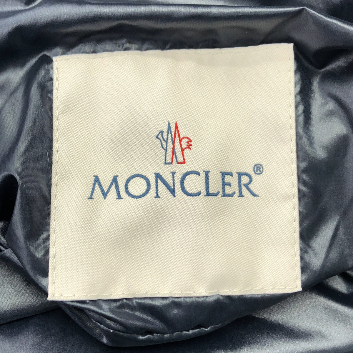[狀況良好] MONCLER | 2024 SS | IDEO GIUBBOTTO / 標誌外套 | 雙面連帽外套 | 0 | 海軍藍/白色 | 女款