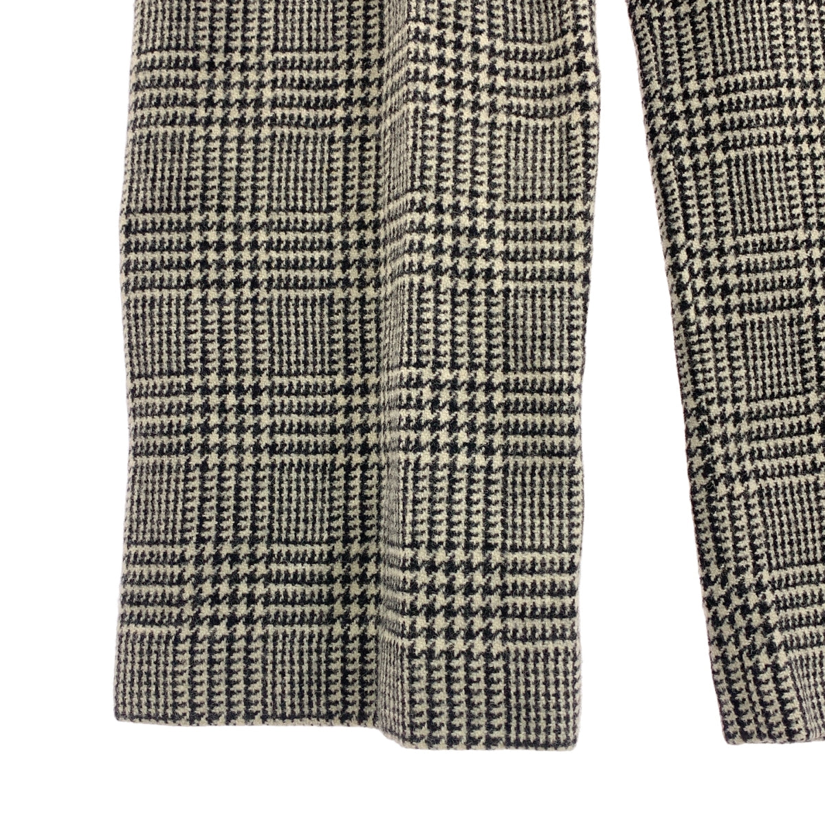 YAECA | 羊毛亞麻格紋褲 | M碼 |