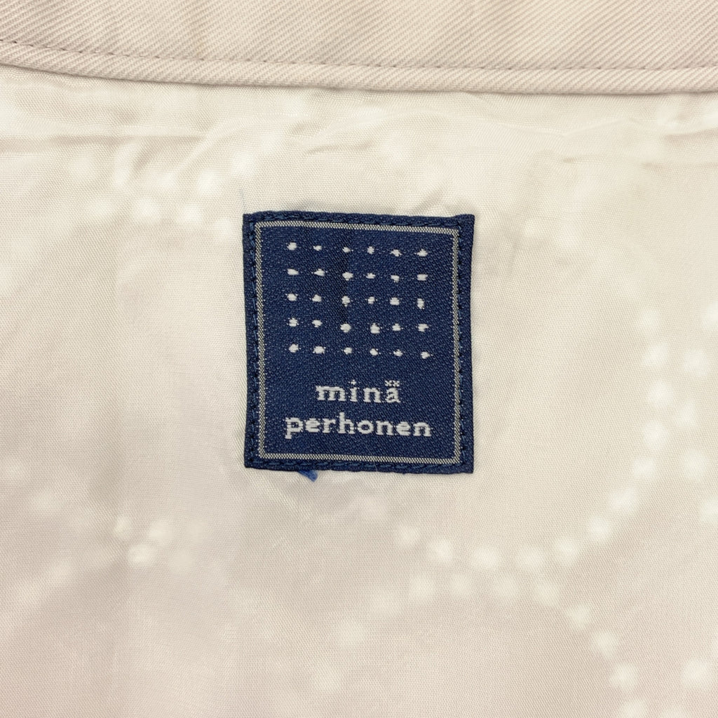 mina perhonen / 미나펠호넨 | tambourine / 탬버린 엠브로이드리 사이드 지퍼 스커트 / 총 안감 |