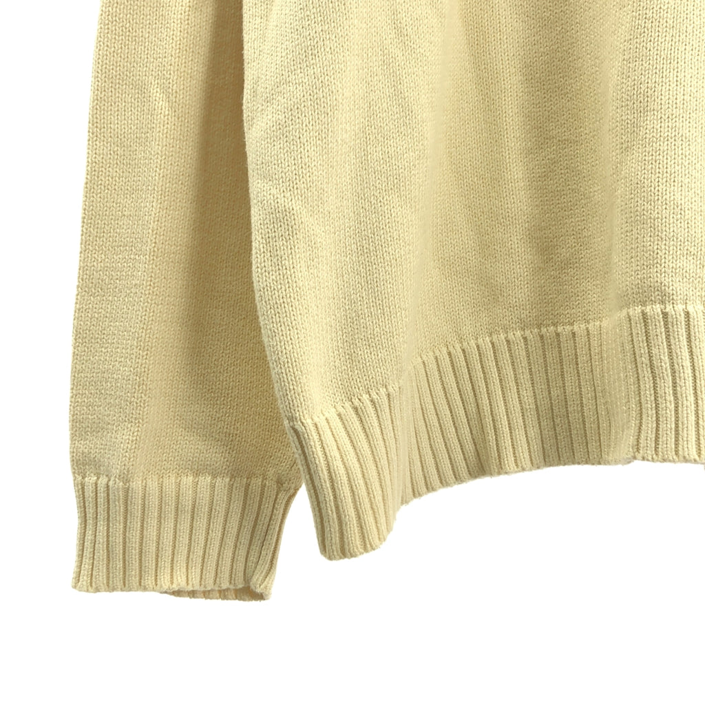 POLO BY RALPH LAUREN / 폴로바이랄 플로렌 | 1990s | 빈티지 EXCLUSIVE OF DECORATION 코튼 크루넥 니트 | L | 남성