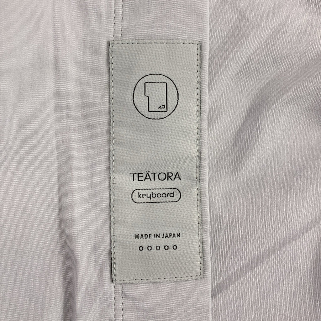 TEATORA / 테아트라 | Keybord Shirt KEY / 플라이 프론트 스트레치 오버 셔츠 | 5 | 남성