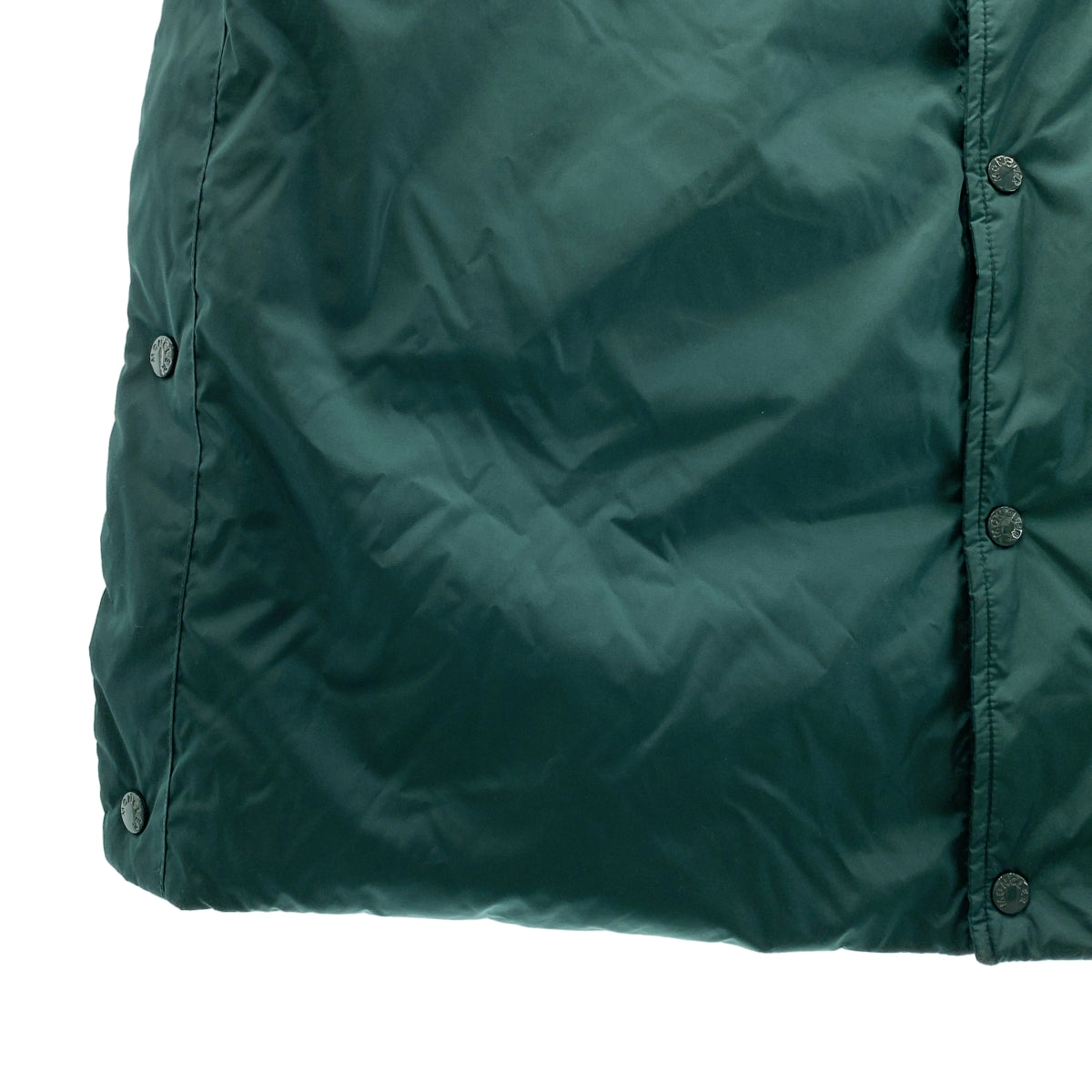 MONCLER / モンクレール | 2022AW | × Palm Angels / パームエンジェルス GENIUS MORENZ LONG COAT ロゴプリント フーデッド ダウンコート | 1 | メンズ