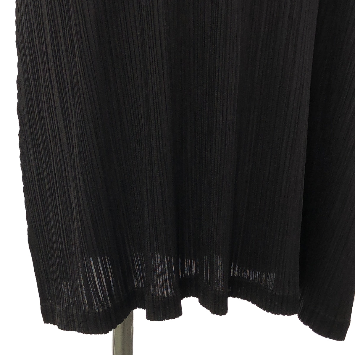 [Good Condition] PLEATS PLEASE ISSEY MIYAKE | Pleated off-shoulder dress | Size 3 | Dark brown | Women's