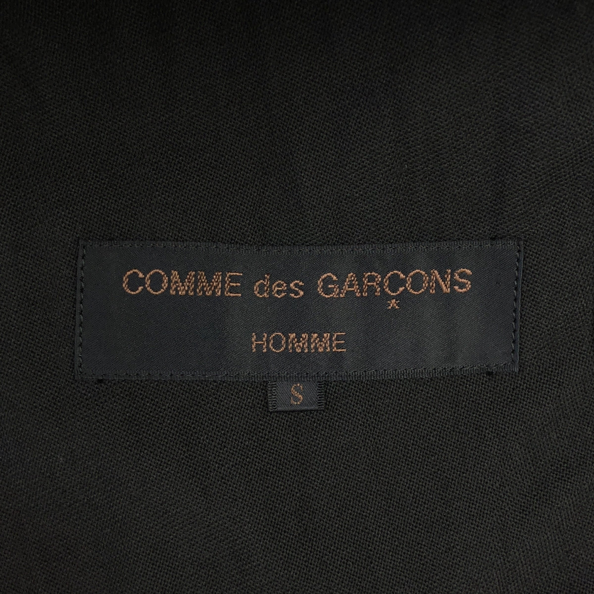 COMME des GARCONS HOMME / 콤데 갤슨 옴므 | AD1998 | 90s 빈티지 설정 울 갸바 3B 테일러드 재킷 / 스트레이트 슬랙스 | S | 남성