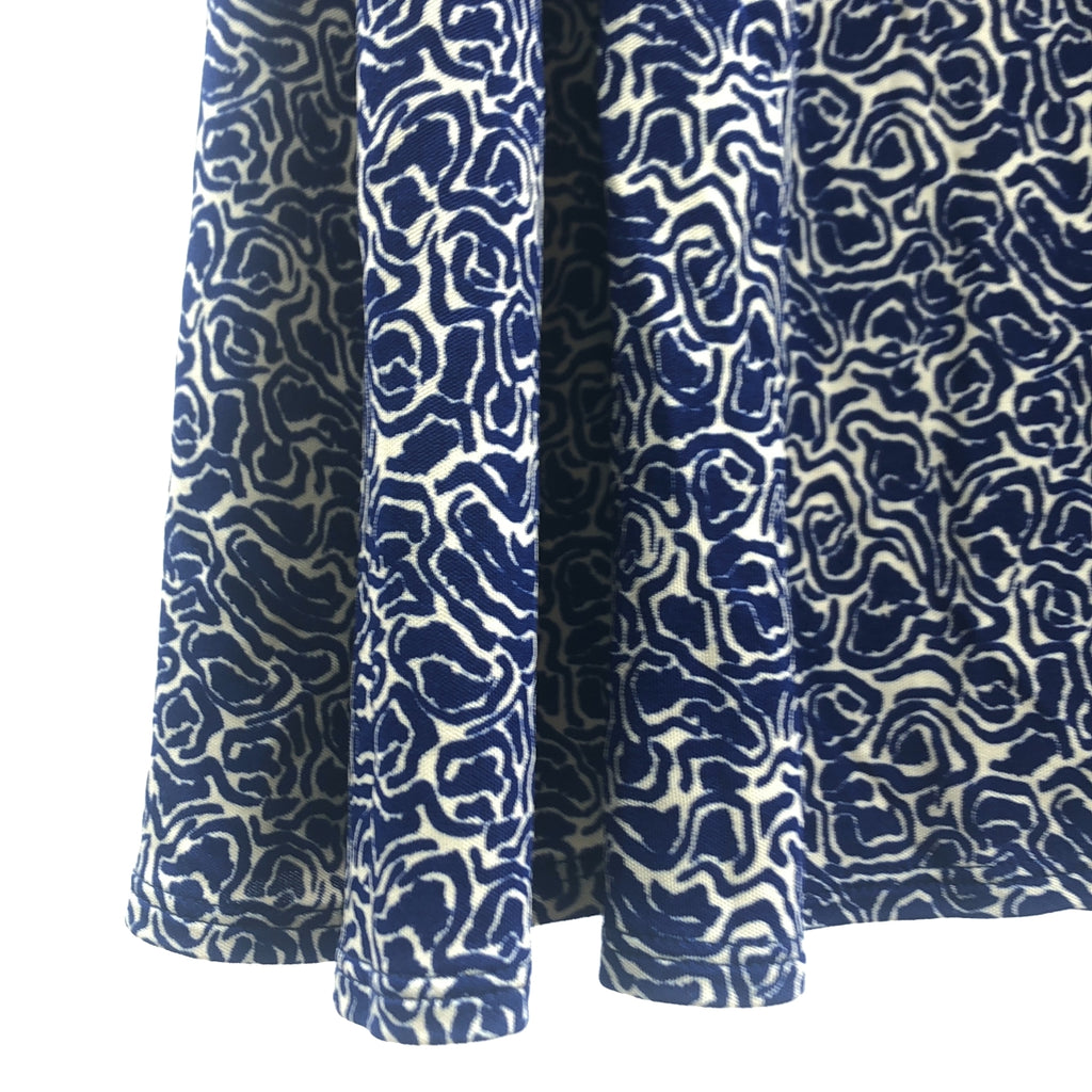Rodebjer / ロデビエ | INEC SWIRL SKIRT 総柄 ビスコース スカート | XS | ネイビー | レディース