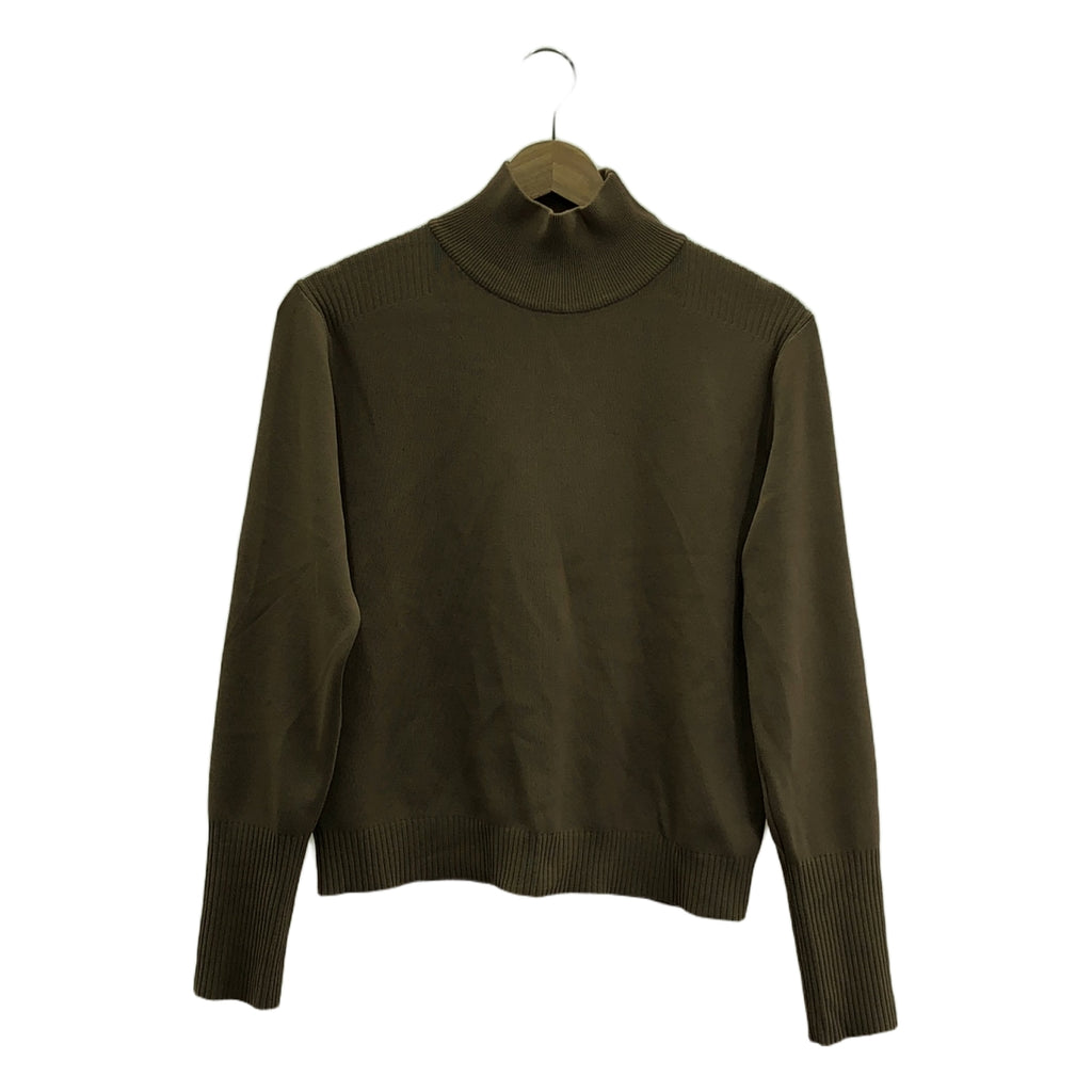 CLANE / クラネ | CLANE BASIC COMPACT KNIT / ハイネック リブ ニット プルオーバー | 2 | ベージュ | レディース