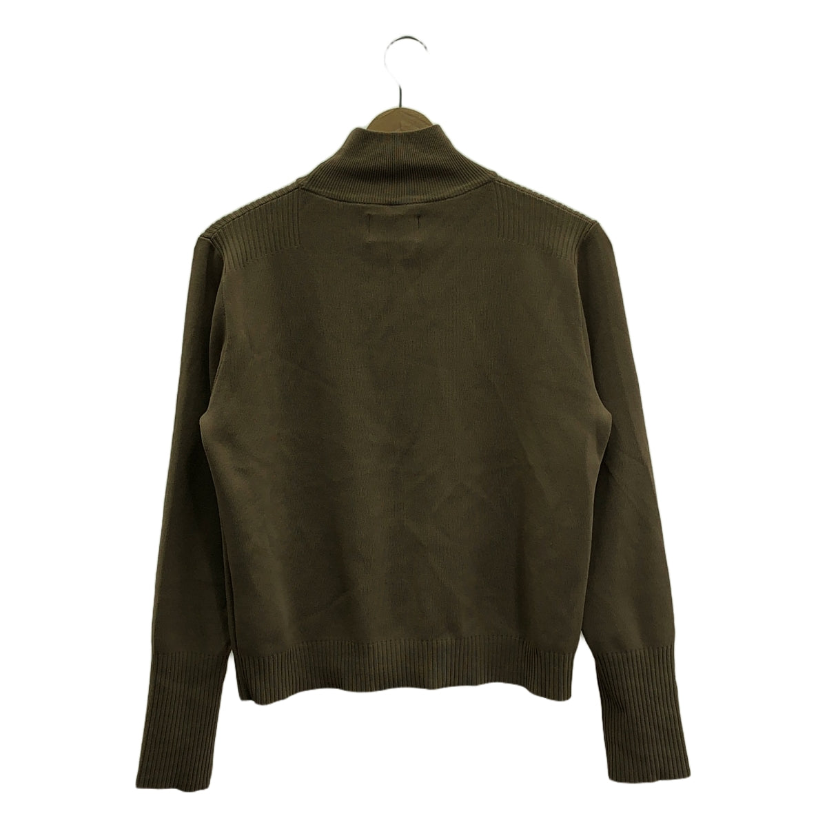 CLANE / クラネ | CLANE BASIC COMPACT KNIT / ハイネック リブ ニット プルオーバー | 2 | ベージュ | レディース