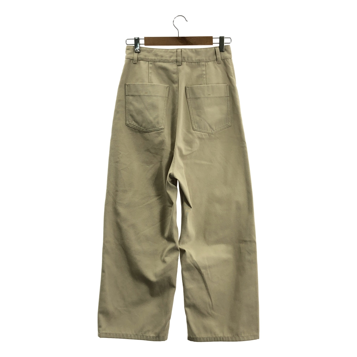 [狀況極佳] GALERIE VIE | 2025SS | Dry Katsuragi 五袋褲 | 尺寸 34 | 淺米色 | 女款