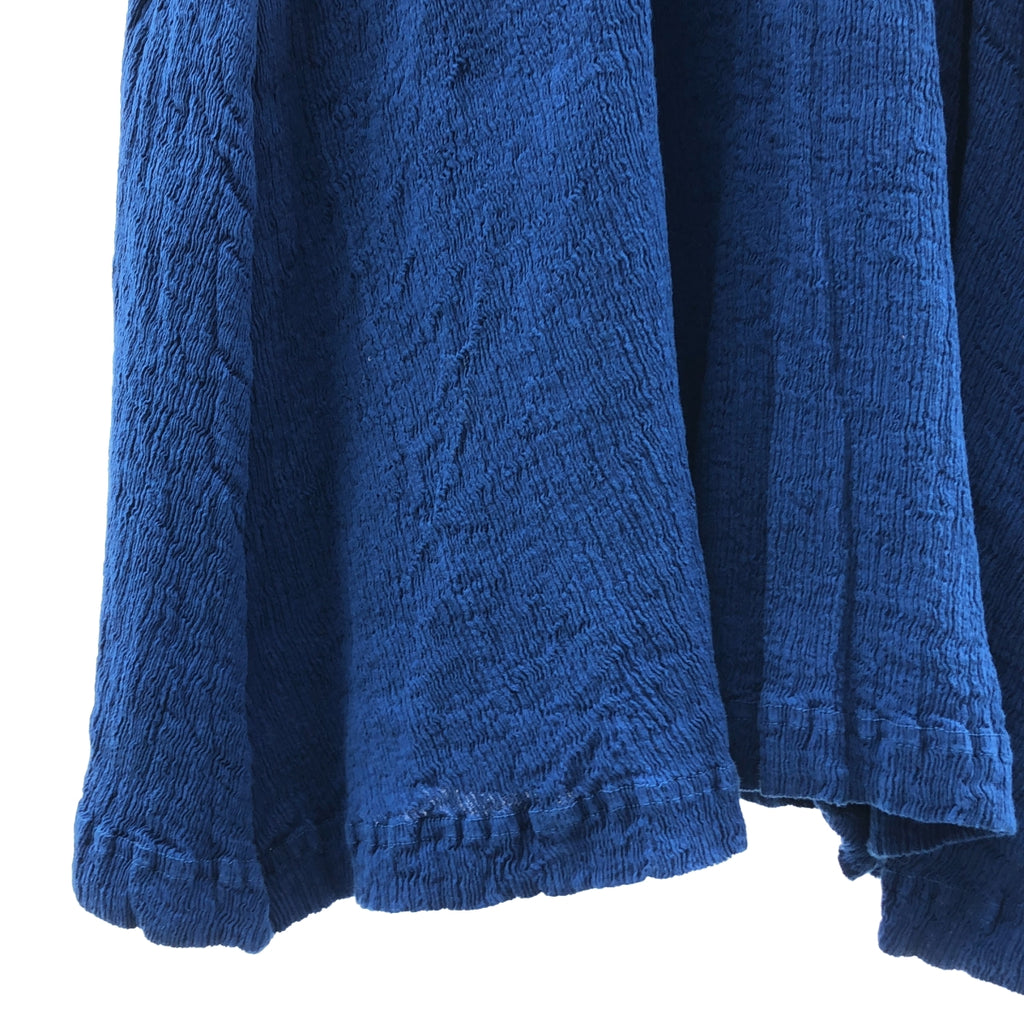 HaaT ISSEY MIYAKE / 하트 잇세이 미야케 | 주름 가공 크루 넥 플레어 롱 원피스 | 2 |