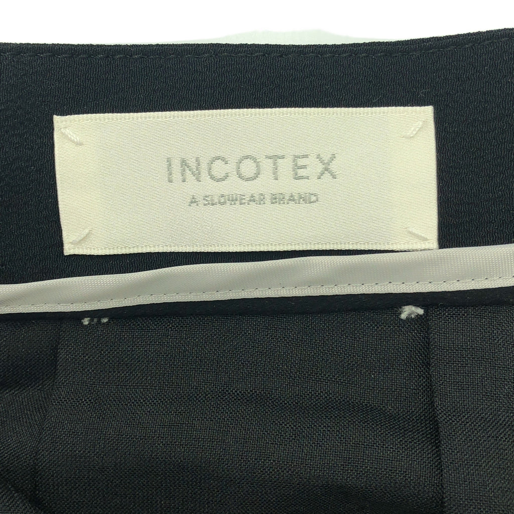 INCOTEX |絲質混紡工作褲 |尺寸 40 |黑色 |女性的
