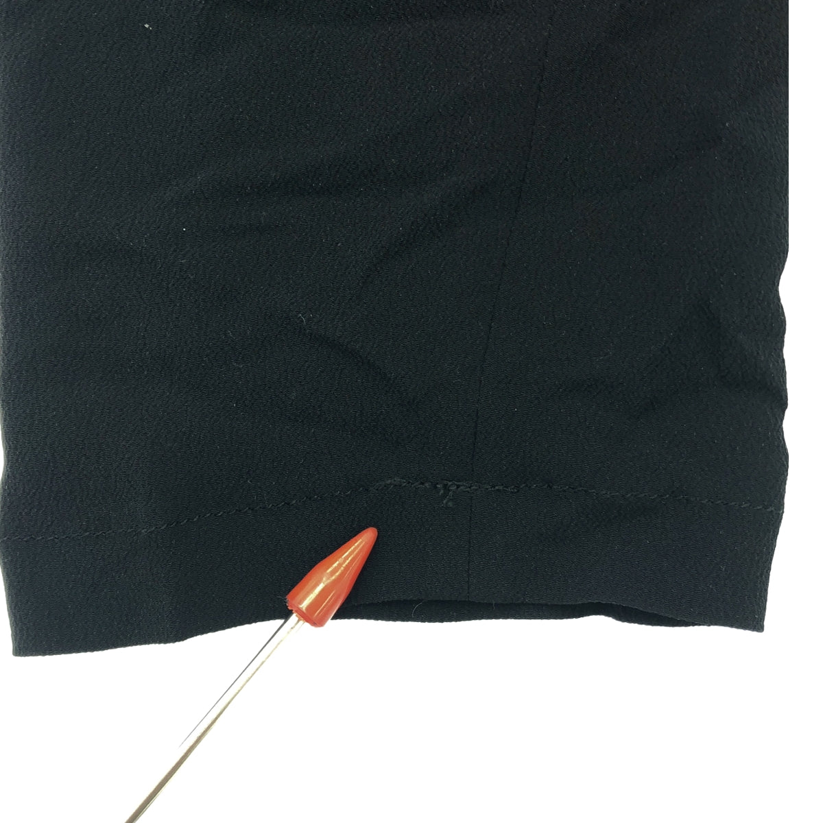 INCOTEX / インコテックス | シルク混 ワーク パンツ | 40 | ブラック | レディース