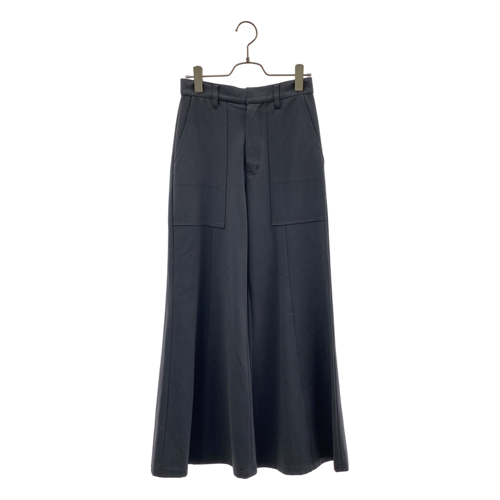 AKIRANAKA | 人造絲混紡闊腿喇叭褲 | 1 |