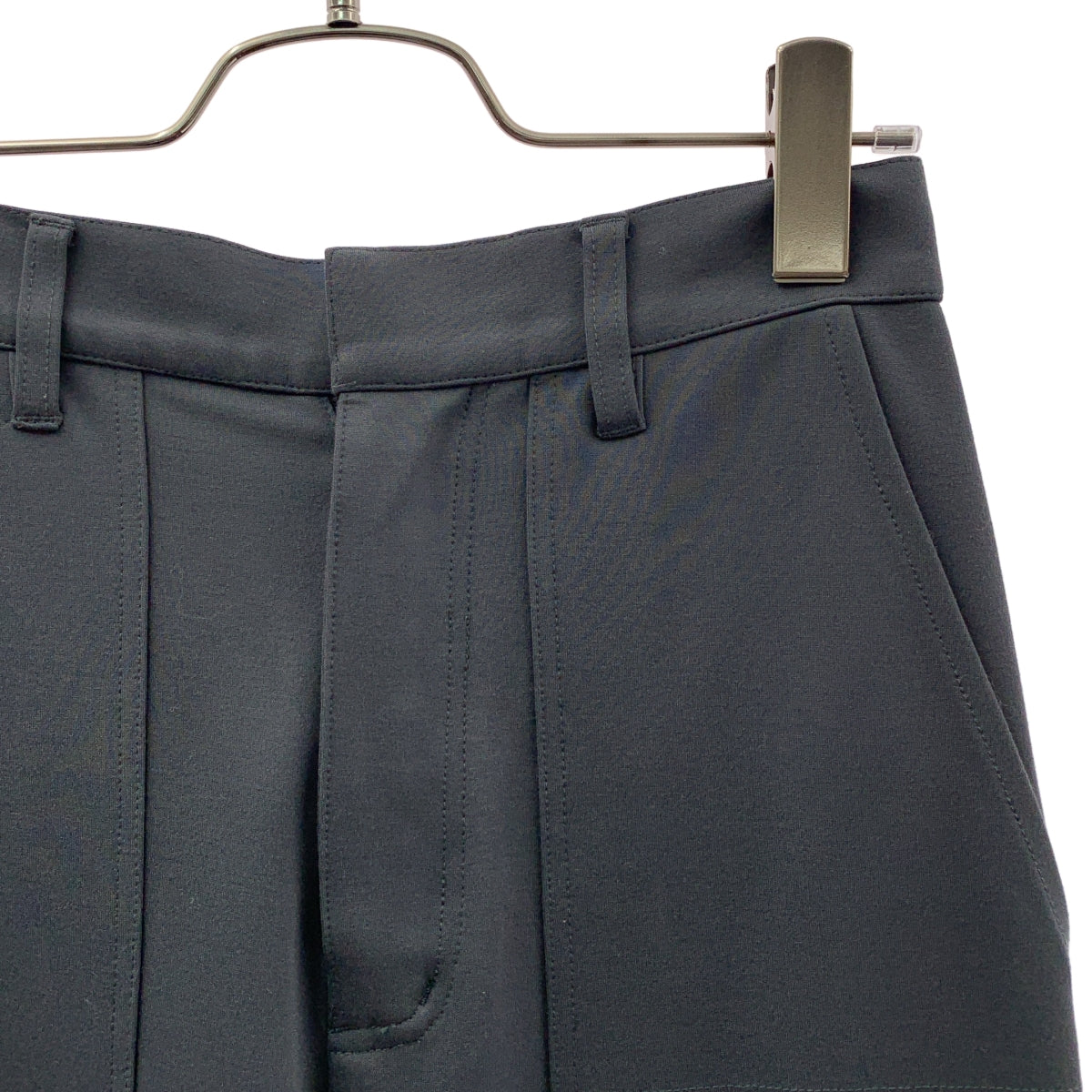 AKIRANAKA / 아키라 나카 | 레이온 혼합 와이드 플레어 팬츠 | 1 |