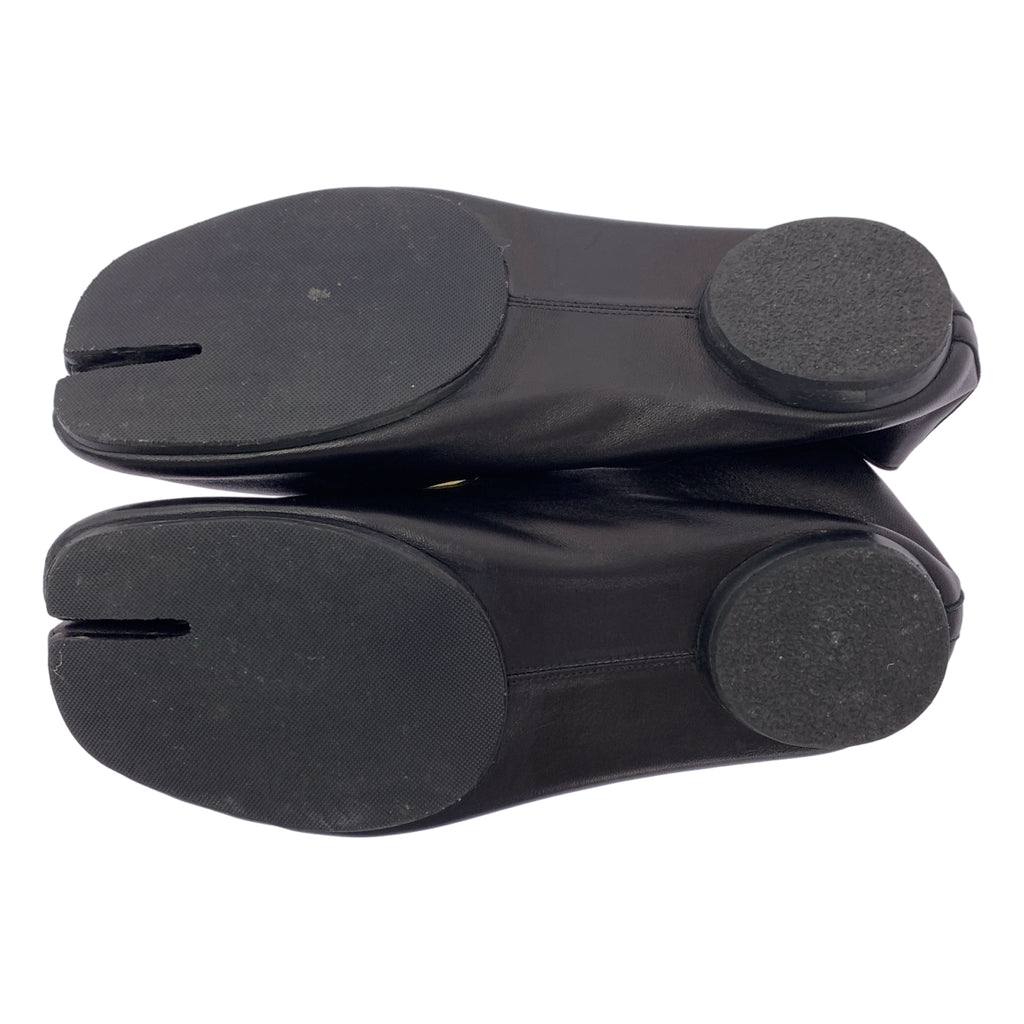 Maison Margiela |巴黎時裝週Tabi 雙肩帶芭蕾舞鞋 | Tabi 皮革綁帶芭蕾平底鞋 | SHOPBOP