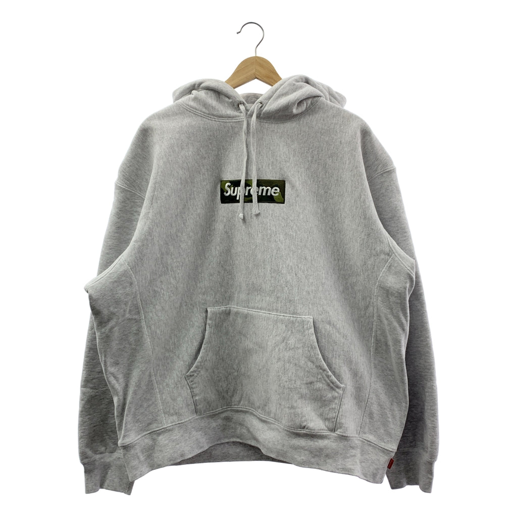 SUPREME / 슈프림 | 2023AW | Box Logo Hooded Sweatshirt 위장 상자 로고 후디 파커 | L | 남성
