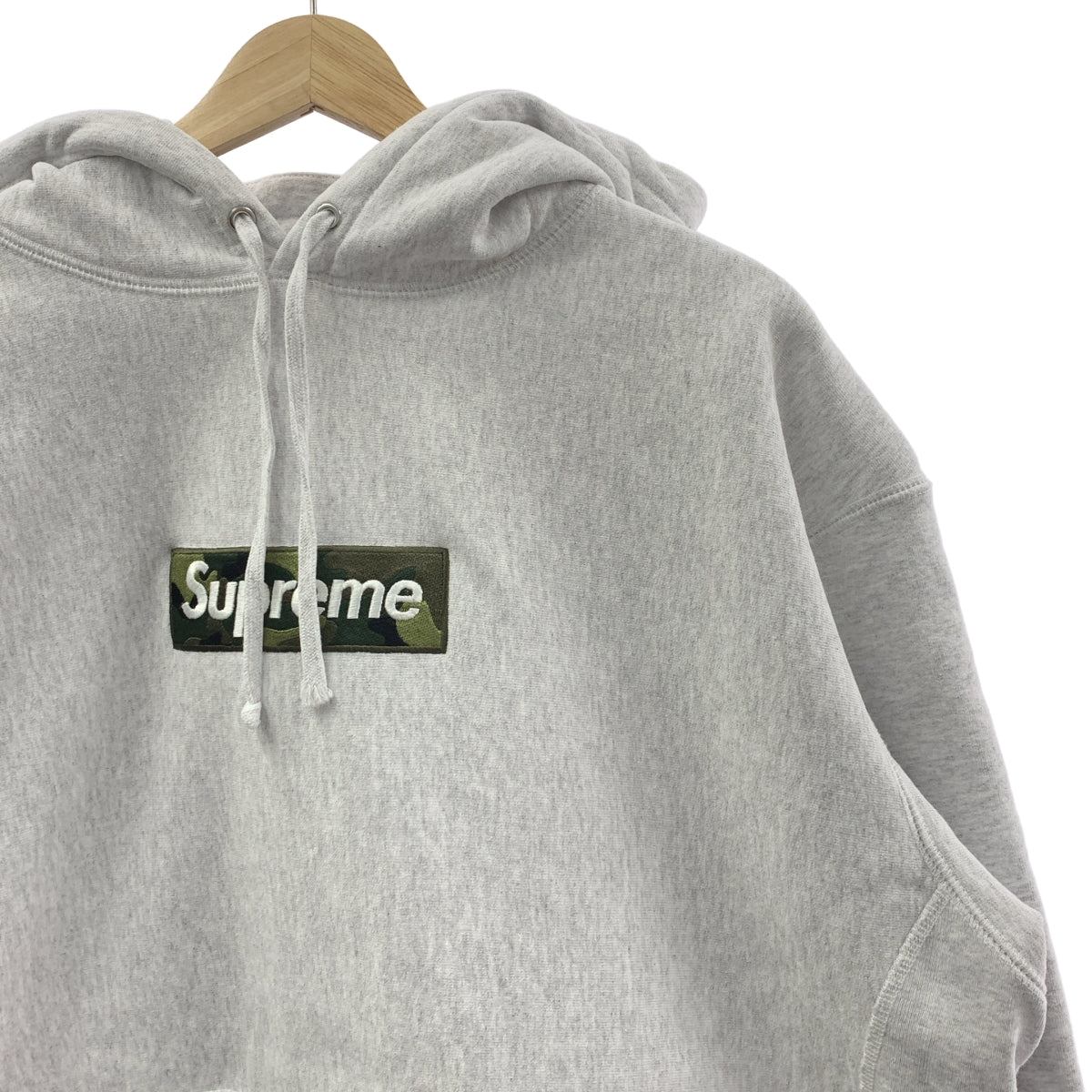 SUPREME / 슈프림 | 2023AW | Box Logo Hooded Sweatshirt 위장 상자 로고 후디 파커 | L | 남성