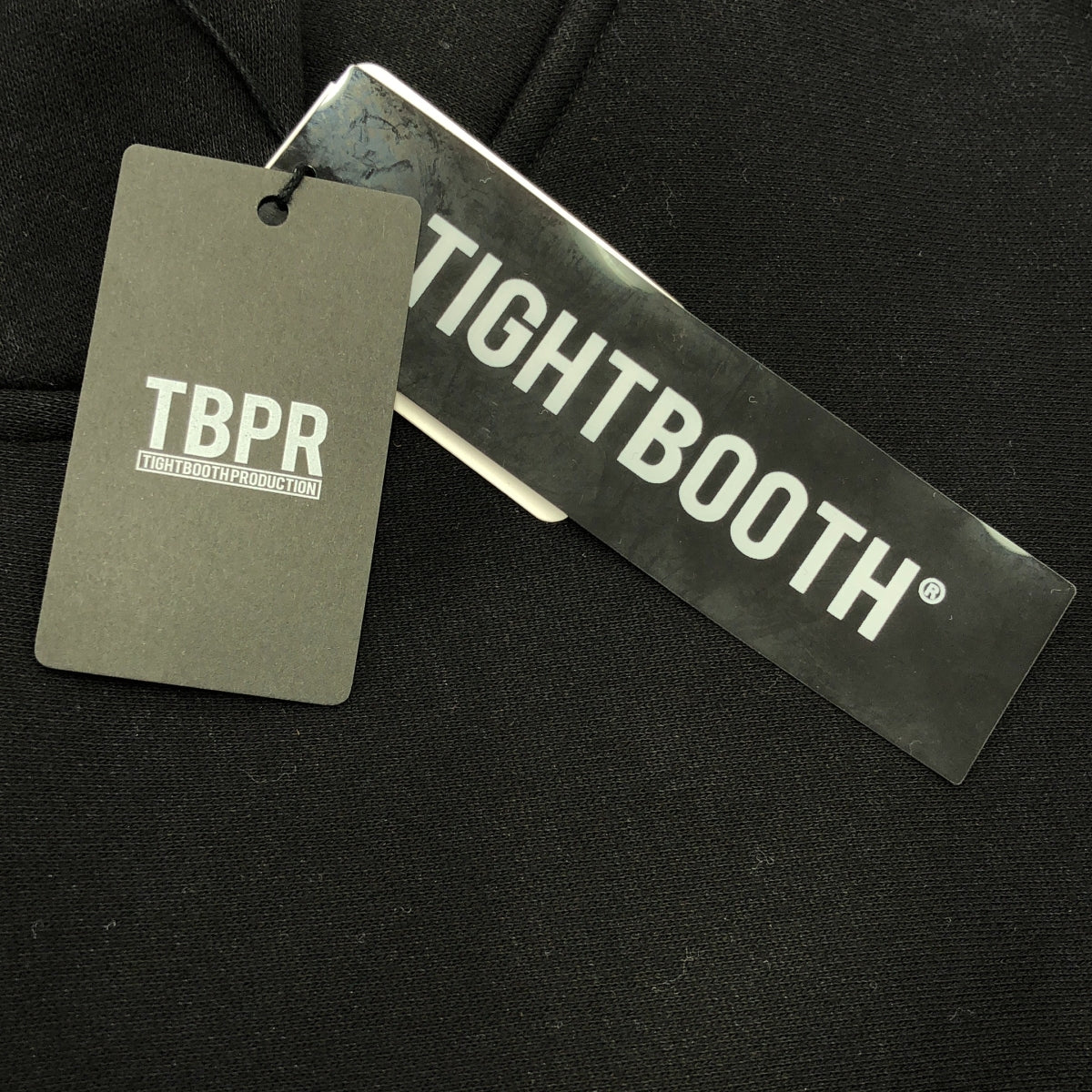 【美品】  TIGHTBOOTH PRODUCTION / タイトブースプロダクション | 2020AW | ×CHAOS FISHING CLUB FISHING SNAP SWEAT | L | ブラック | メンズ