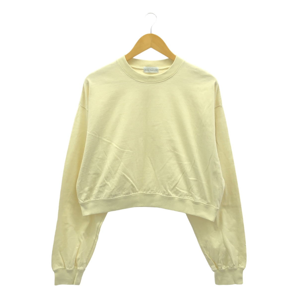 THE NEWHOUSE / 더 뉴하우스 | 크루넥 오버 스웨트 | F | 크림 | 여성