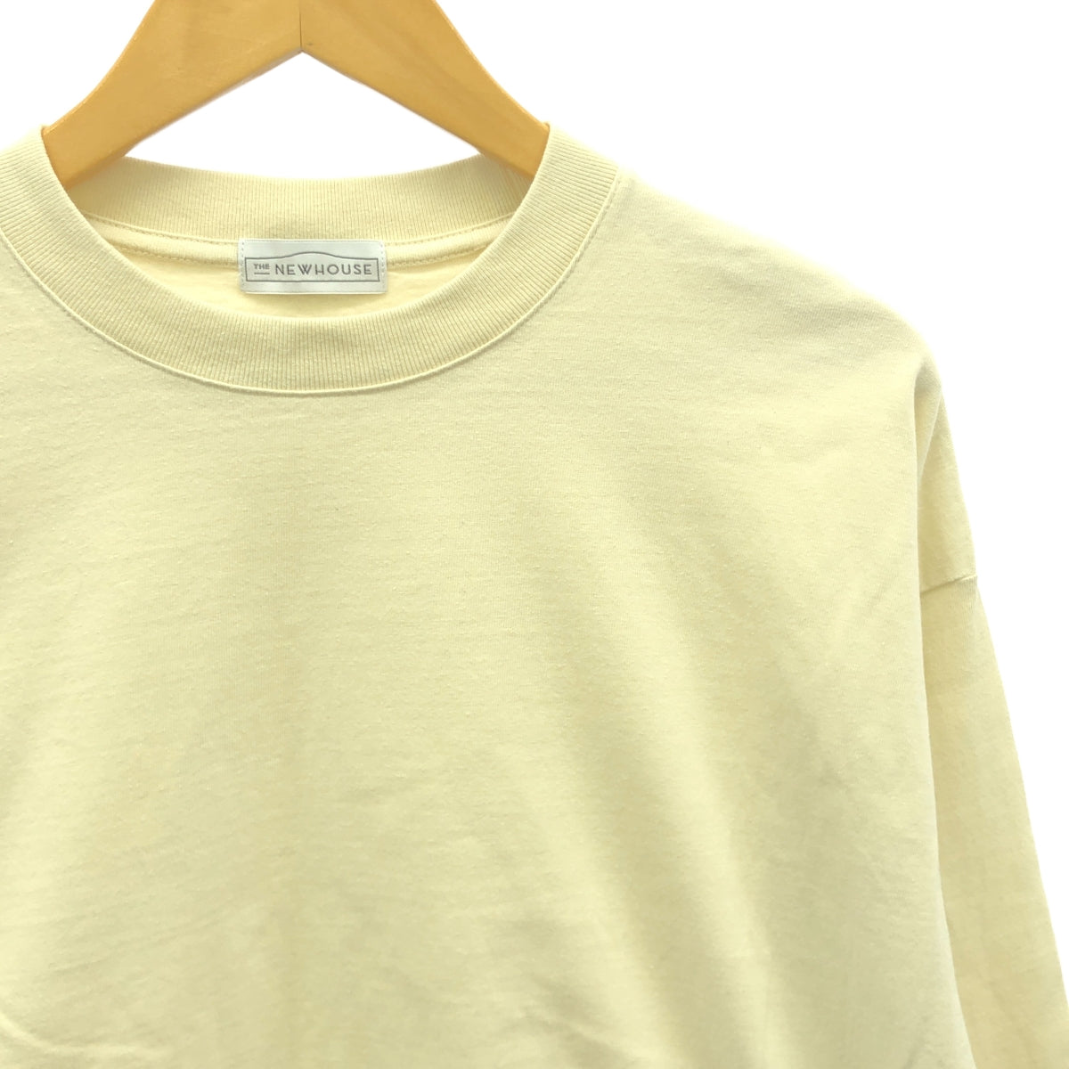 THE NEWHOUSE / 더 뉴하우스 | 크루넥 오버 스웨트 | F | 크림 | 여성