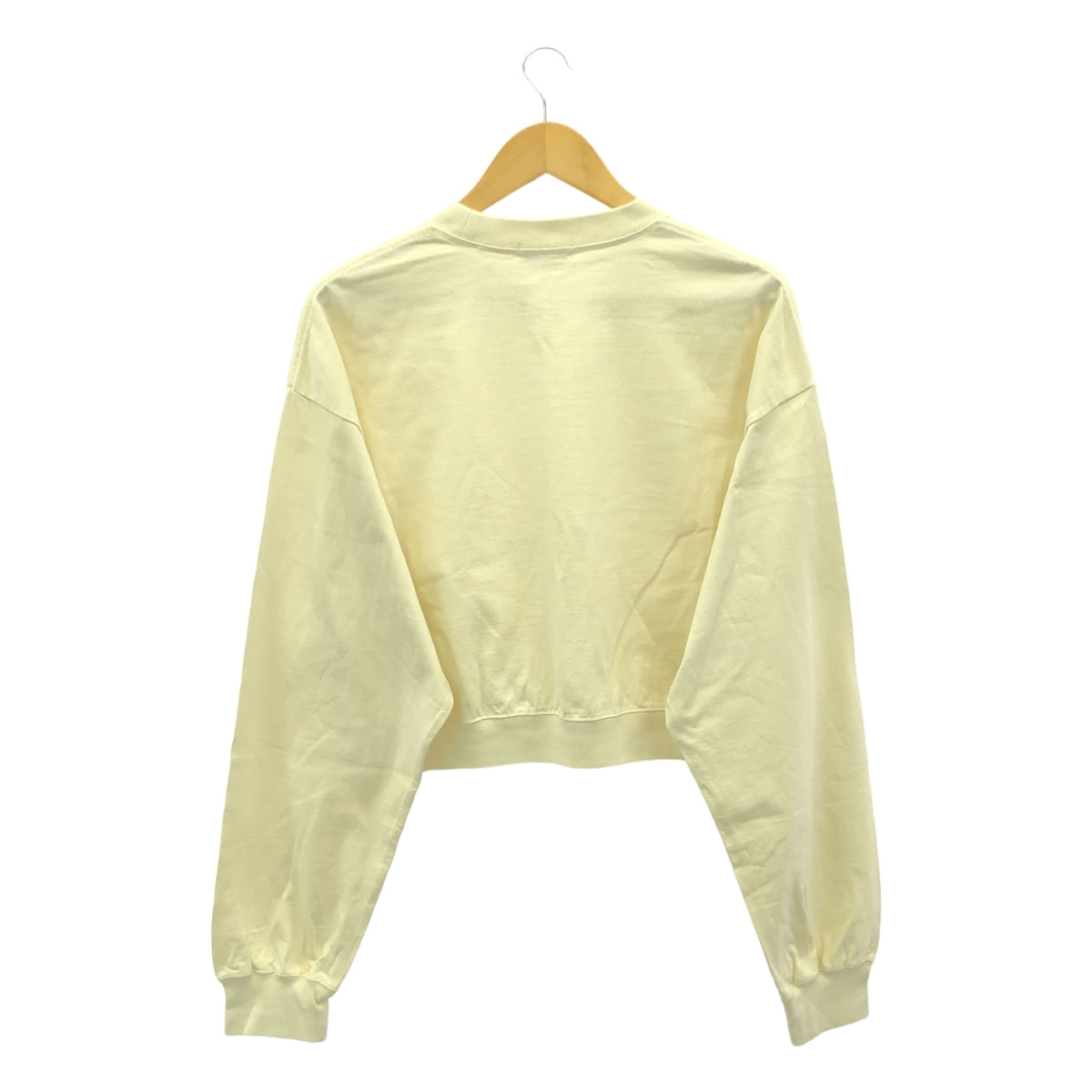 THE NEWHOUSE / 더 뉴하우스 | 크루넥 오버 스웨트 | F | 크림 | 여성