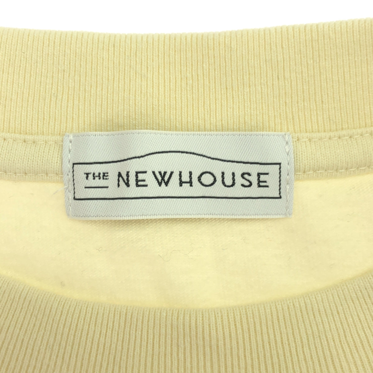 THE NEWHOUSE / ザ ニューハウス | クルーネック オーバースウェット | F | クリーム | レディース