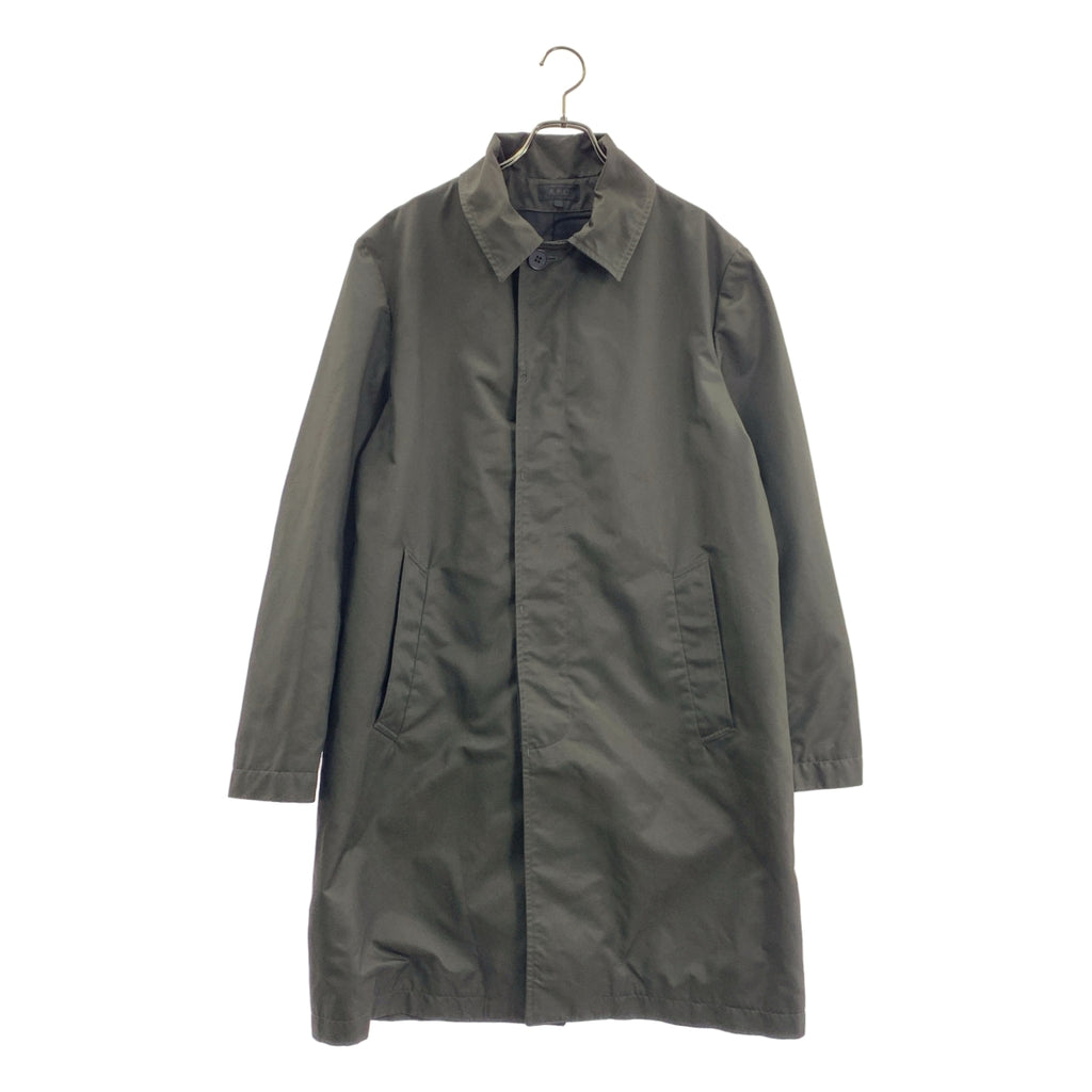 A.P.C. / 아페쎄 | 폴리에스테르 스탠드 카라 코트 | 1 | 카키 | 남성