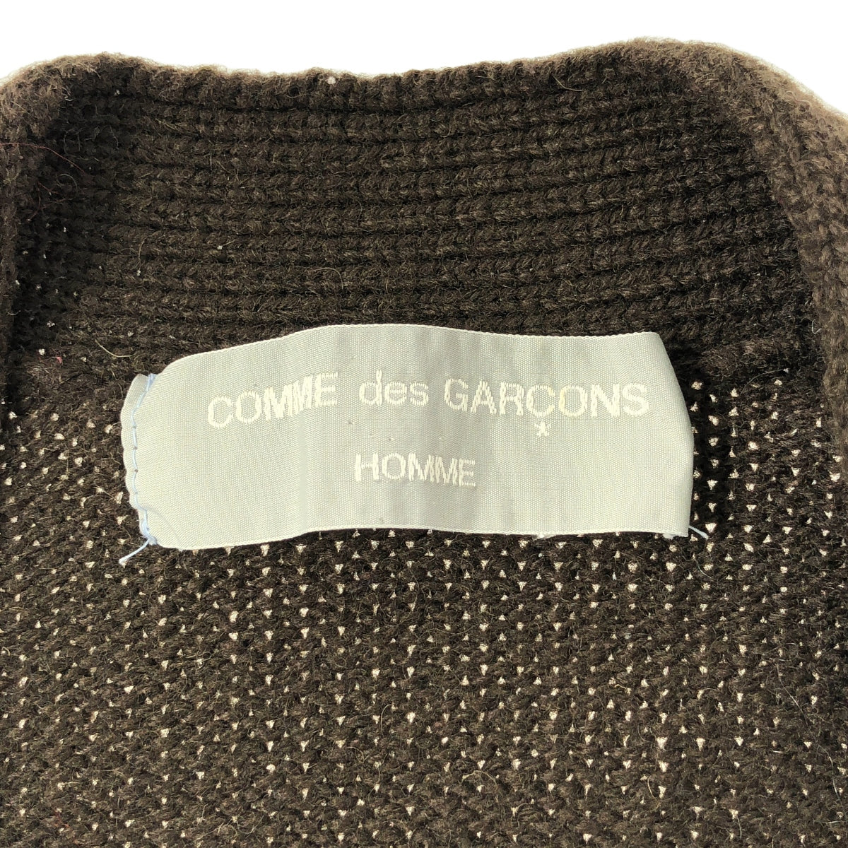 COMME des GARCONS HOMME / 컴데 갤슨 옴므 | 1990s~ 울 니트 가디건 |