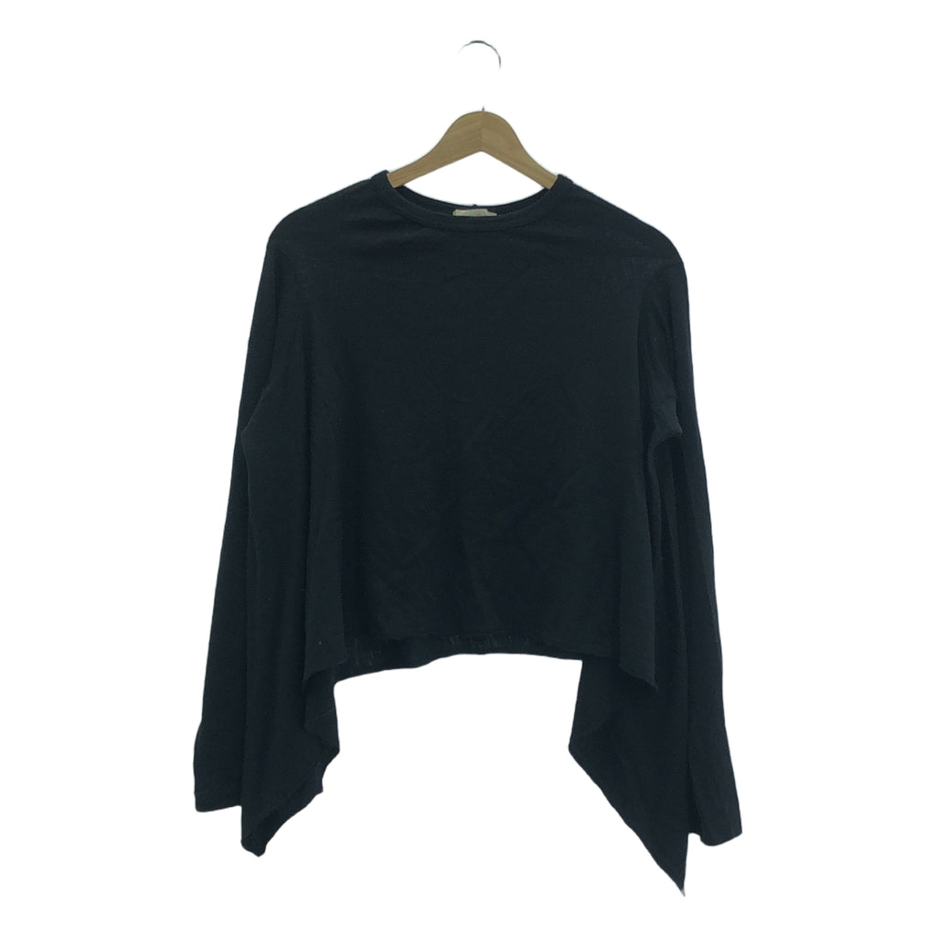 COMME des GARCONS / 콤데 갤슨 | 2009AW | 울 드레이프 풀오버 니트 | M | 블랙 | 여성