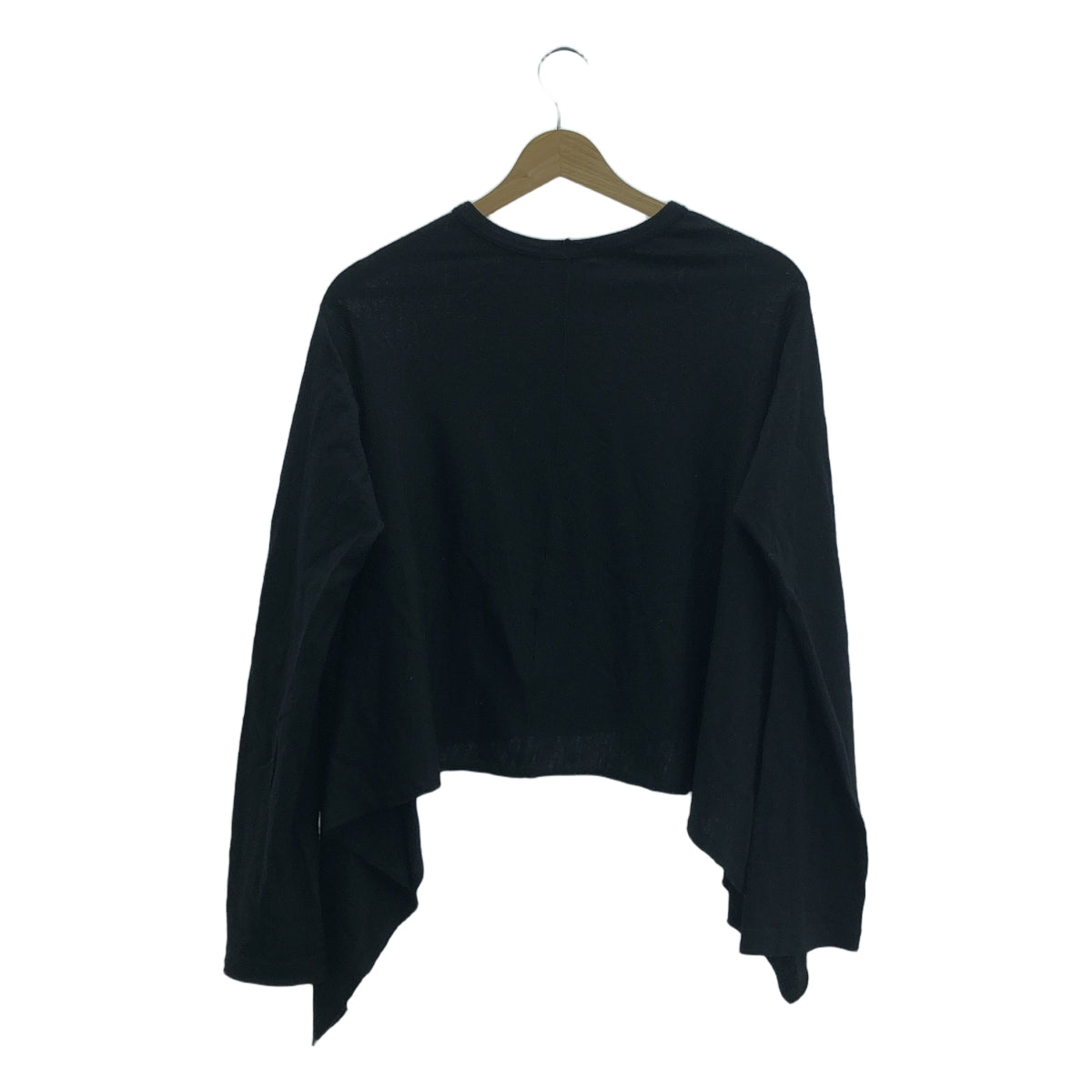 COMME des GARCONS / 콤데 갤슨 | 2009AW | 울 드레이프 풀오버 니트 | M | 블랙 | 여성