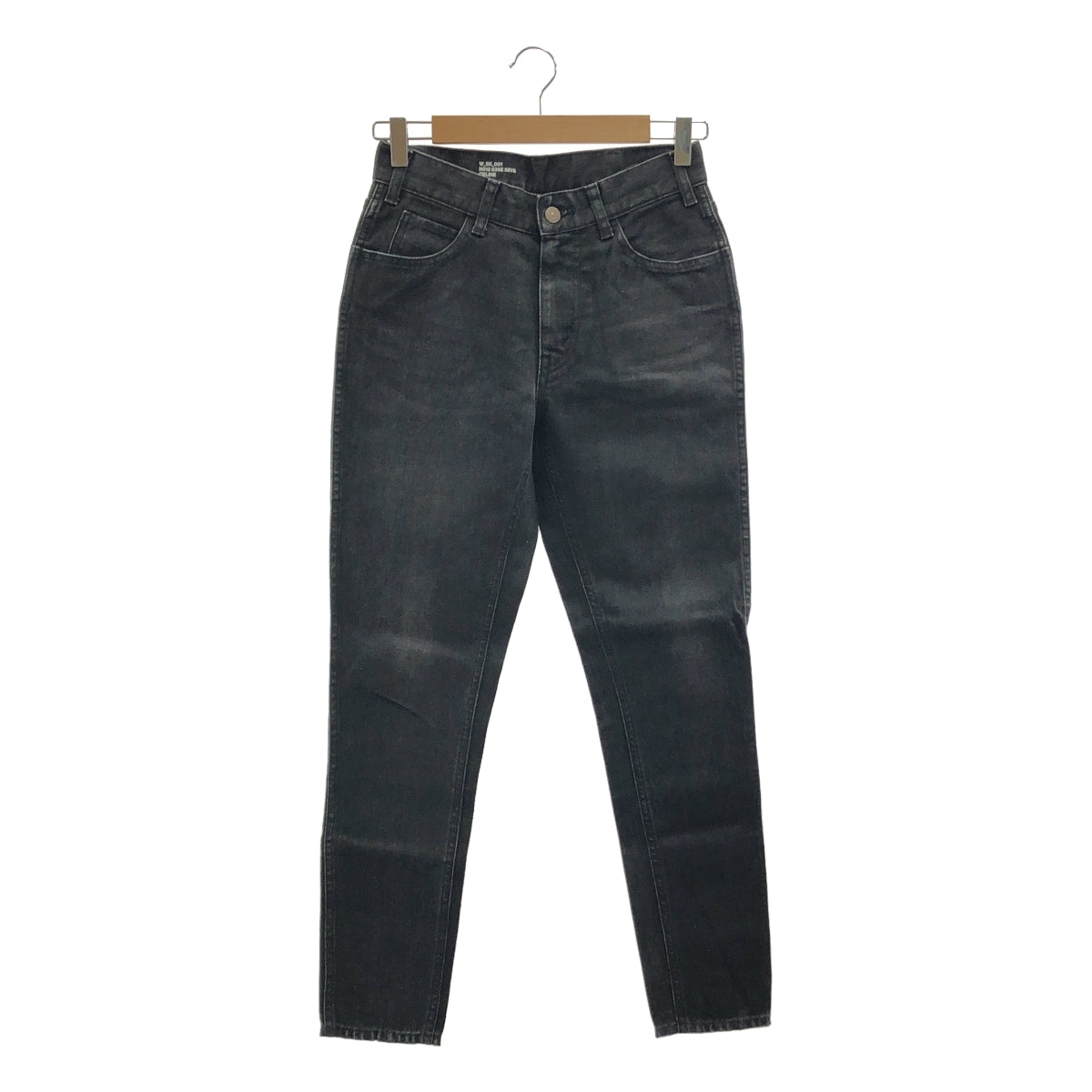 CELINE / セリーヌ | W_SK_001 コットン ストレッチ スキニー デニムパンツ | 26 | ブラック | レディース